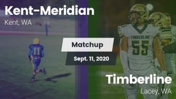 Matchup: Kent-Meridian High vs. Timberline  2020