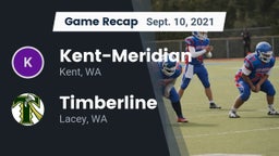 Recap: Kent-Meridian   vs. Timberline  2021