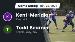 Recap: Kent-Meridian   vs. Todd Beamer  2021