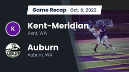 Recap: Kent-Meridian   vs. Auburn  2022