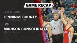 Recap: Jennings County  vs. Madison Consolidated  2016