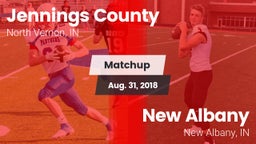 Matchup: Jennings County High vs. New Albany  2018