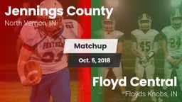 Matchup: Jennings County High vs. Floyd Central  2018