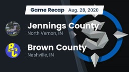 Recap: Jennings County  vs. Brown County  2020