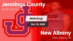 Matchup: Jennings County High vs. New Albany  2020