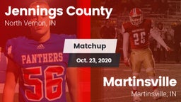 Matchup: Jennings County High vs. Martinsville  2020