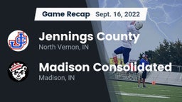 Recap: Jennings County  vs. Madison Consolidated  2022