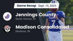 Recap: Jennings County  vs. Madison Consolidated  2023