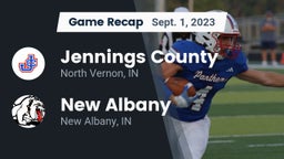 Recap: Jennings County  vs. New Albany  2023