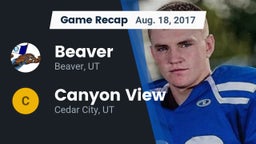 Recap: Beaver  vs. Canyon View  2017