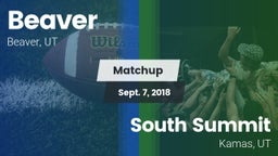 Matchup: Beaver  vs. South Summit  2018