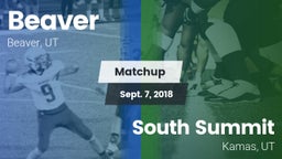 Matchup: Beaver  vs. South Summit  2018