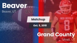 Matchup: Beaver  vs. Grand County  2018