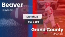 Matchup: Beaver  vs. Grand County  2018