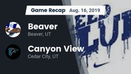 Recap: Beaver  vs. Canyon View  2019