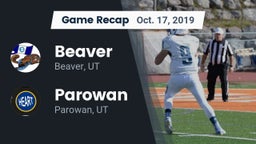 Recap: Beaver  vs. Parowan  2019