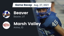Recap: Beaver  vs. Marsh Valley  2021