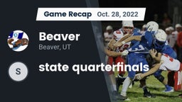Recap: Beaver  vs. state quarterfinals 2022