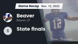 Recap: Beaver  vs. State finals 2022