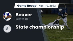 Recap: Beaver  vs. State championship 2023