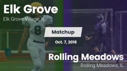 Matchup: Elk Grove High vs. Rolling Meadows  2016