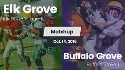 Matchup: Elk Grove High vs. Buffalo Grove  2016