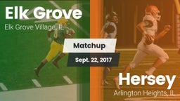 Matchup: Elk Grove High vs. Hersey  2017