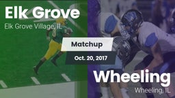 Matchup: Elk Grove High vs. Wheeling  2017