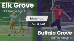Matchup: Elk Grove High vs. Buffalo Grove  2018