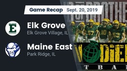 Recap: Elk Grove  vs. Maine East  2019
