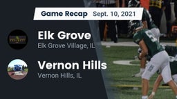 Recap: Elk Grove  vs. Vernon Hills  2021