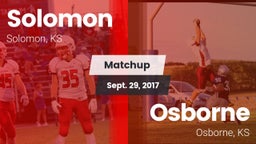 Matchup: Solomon vs. Osborne  2017