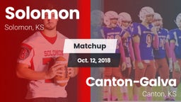 Matchup: Solomon vs. Canton-Galva  2018