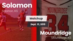 Matchup: Solomon vs. Moundridge  2019