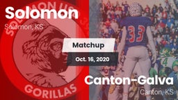 Matchup: Solomon vs. Canton-Galva  2020