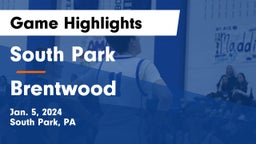 South Park  vs Brentwood  Game Highlights - Jan. 5, 2024