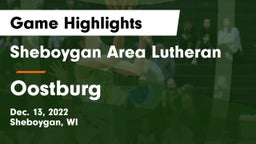 Sheboygan Area Lutheran  vs Oostburg  Game Highlights - Dec. 13, 2022