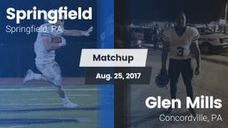 Matchup: Springfield High Sch vs. Glen Mills  2017
