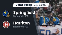 Recap: Springfield  vs. Harriton  2017