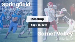 Matchup: Springfield High Sch vs. Garnet Valley  2018