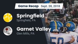 Recap: Springfield  vs. Garnet Valley  2018