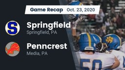 Recap: Springfield  vs. Penncrest  2020