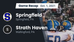 Recap: Springfield  vs. Strath Haven  2021