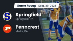 Recap: Springfield  vs. Penncrest  2023