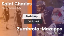 Matchup: Saint Charles High vs. Zumbrota-Mazeppa  2018