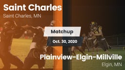 Matchup: Saint Charles High vs. Plainview-Elgin-Millville  2020