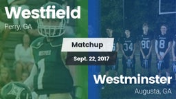 Matchup: Westfield High vs. Westminster  2017