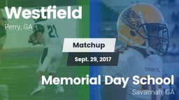 Matchup: Westfield High vs. Memorial Day School 2017