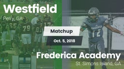 Matchup: Westfield High vs. Frederica Academy  2018