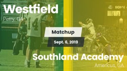 Matchup: Westfield High vs. Southland Academy  2019